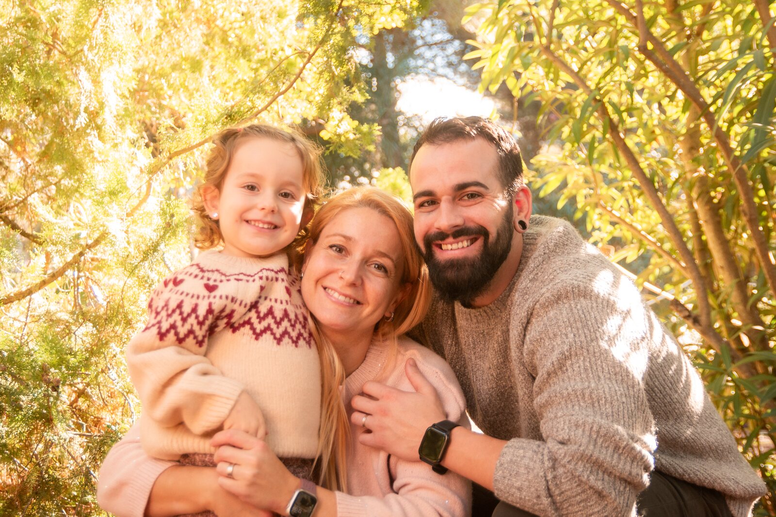 Fotografía de familia en Falset