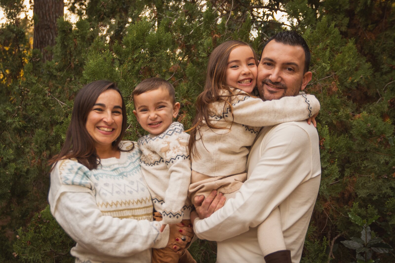 Fotografía de familia en Falset
